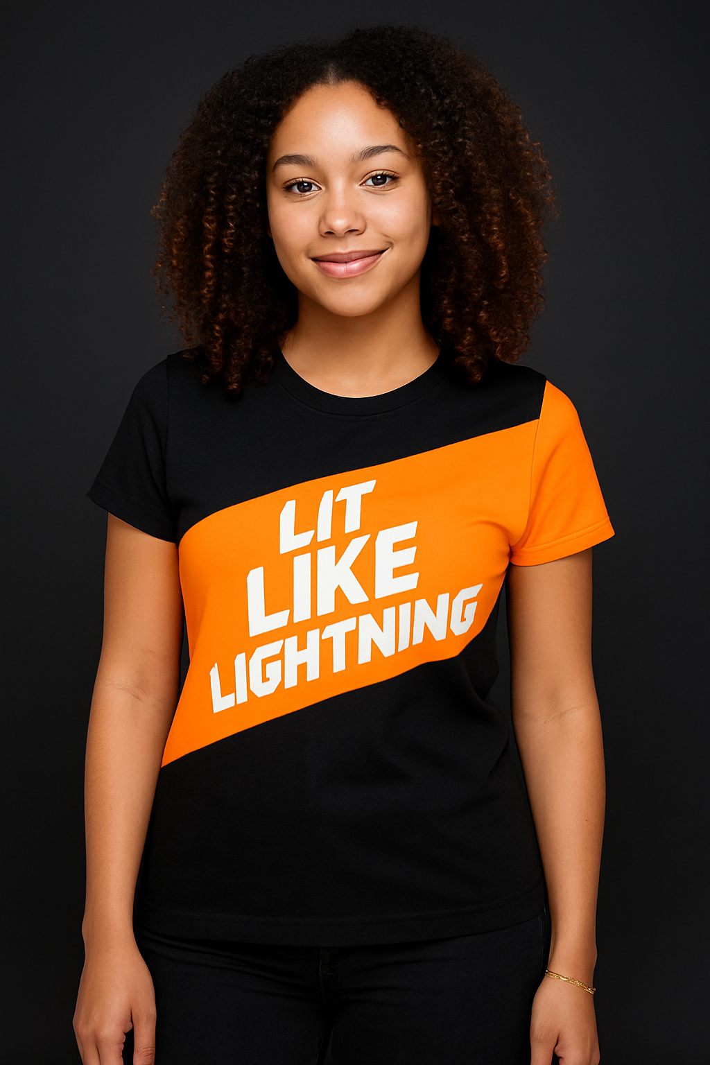 Orange LLL Shirt (Womens)